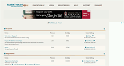 Desktop Screenshot of forum.fanfiktion.de